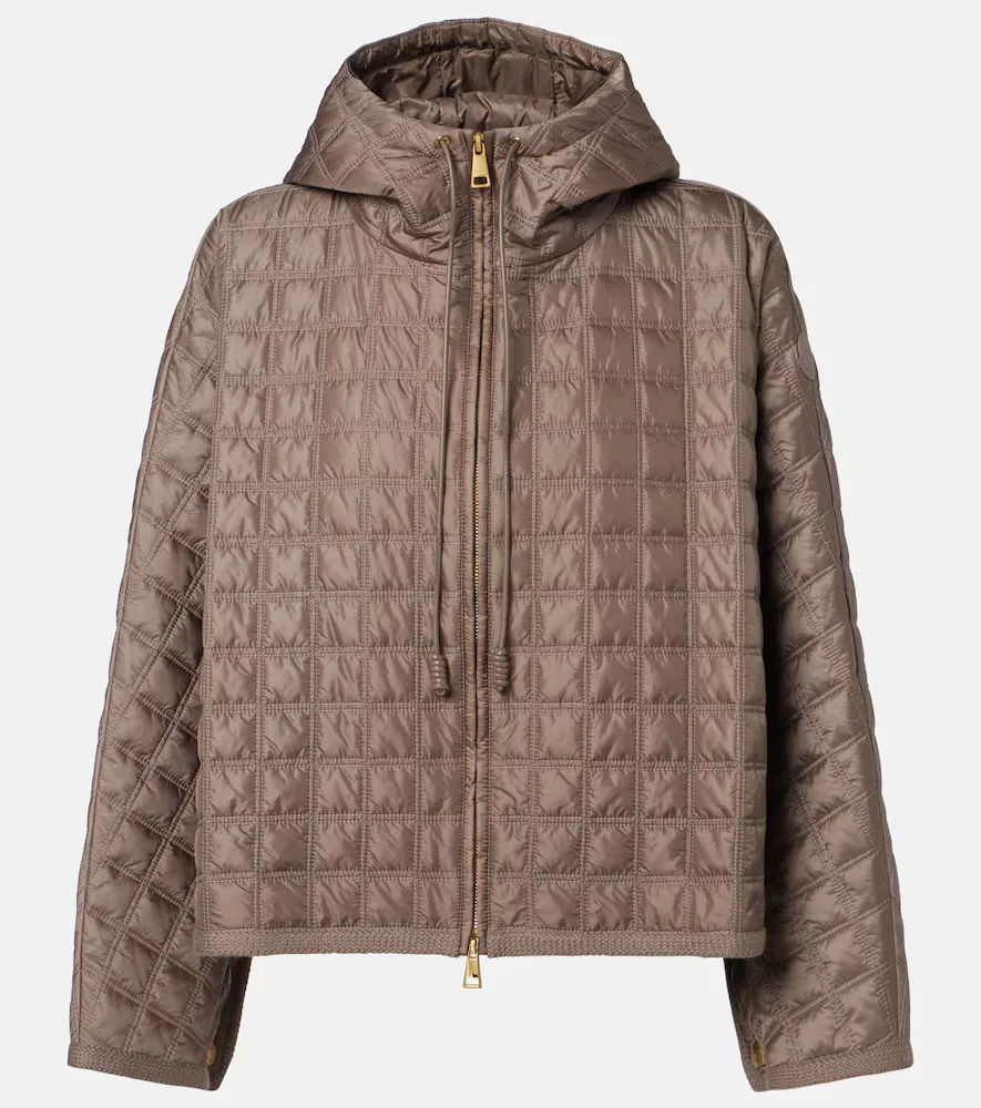 Quilted Hooded Jacket