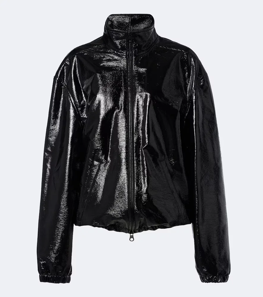 Vinyl Blouson Jacket