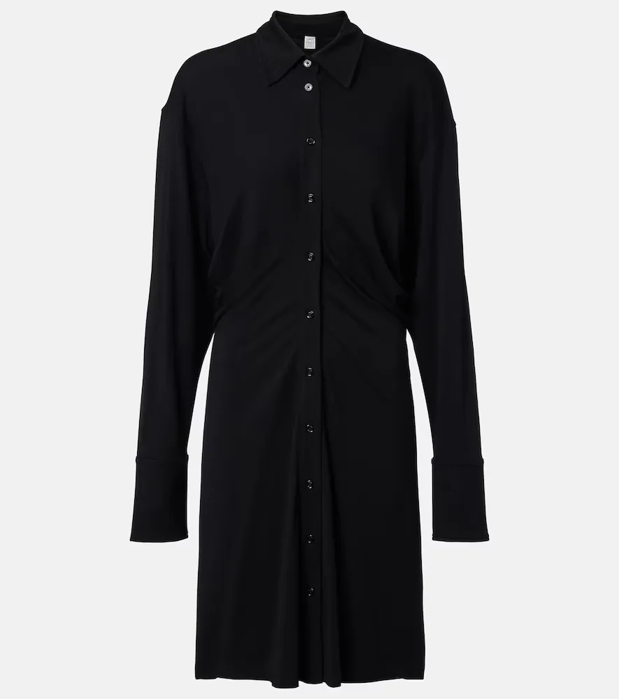 Jersey Shirt Dress