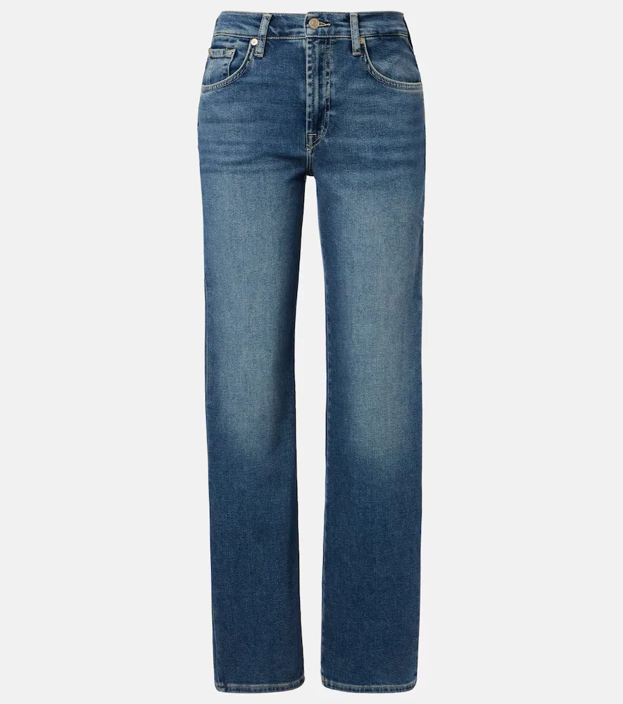 Stovepipe Straight Jeans