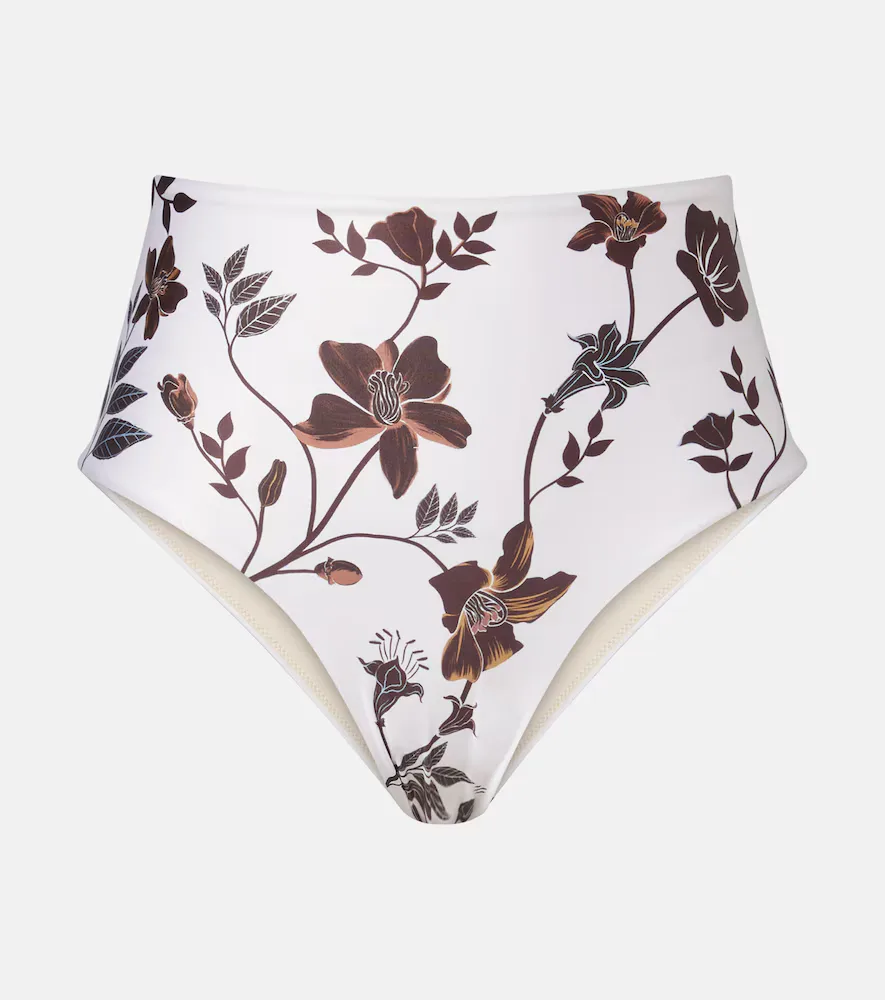 Magenta Floral Bikini Bottoms