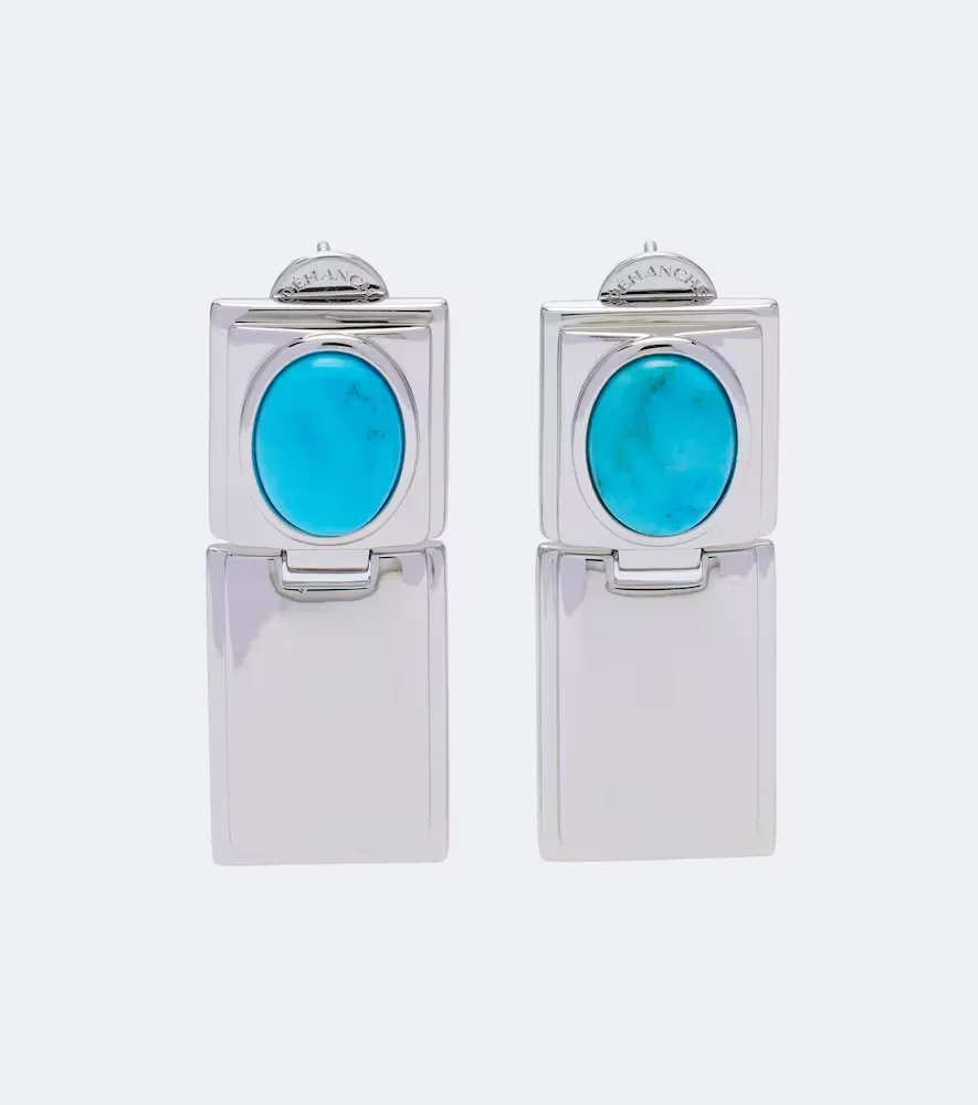 Embellished Pendant Earrings