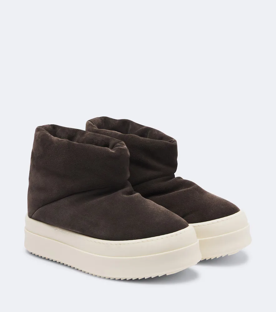 Mega Bumper Suede Ankle Boots