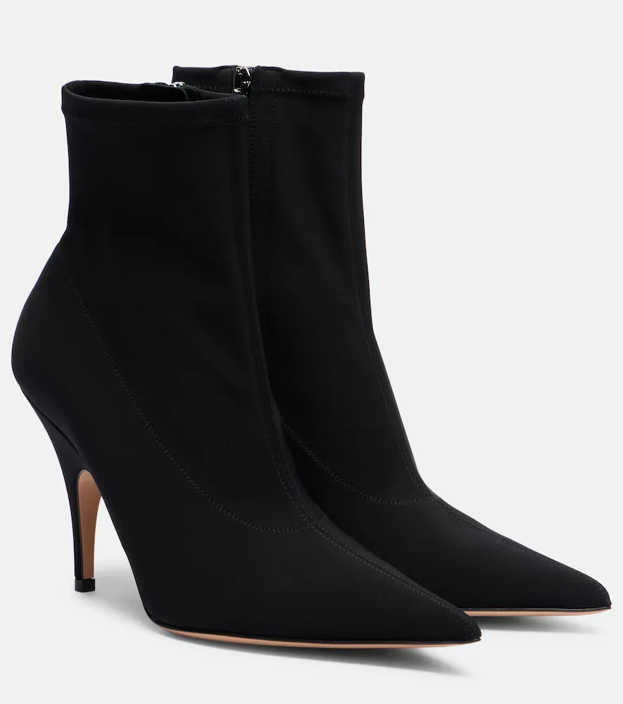 Osaka Canvas Ankle Boots
