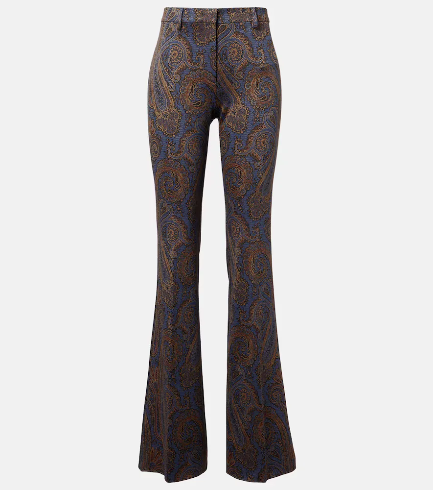 Paisley Flared Pants