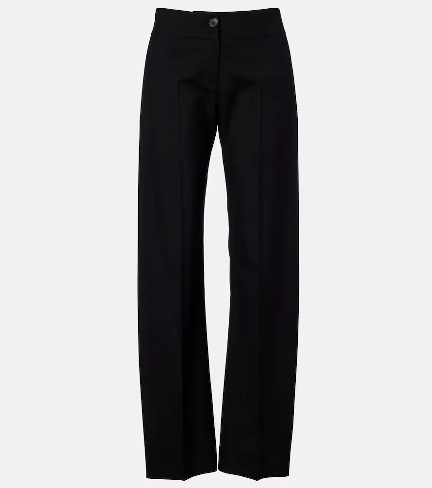 Mita Virgin Wool Straight Pants