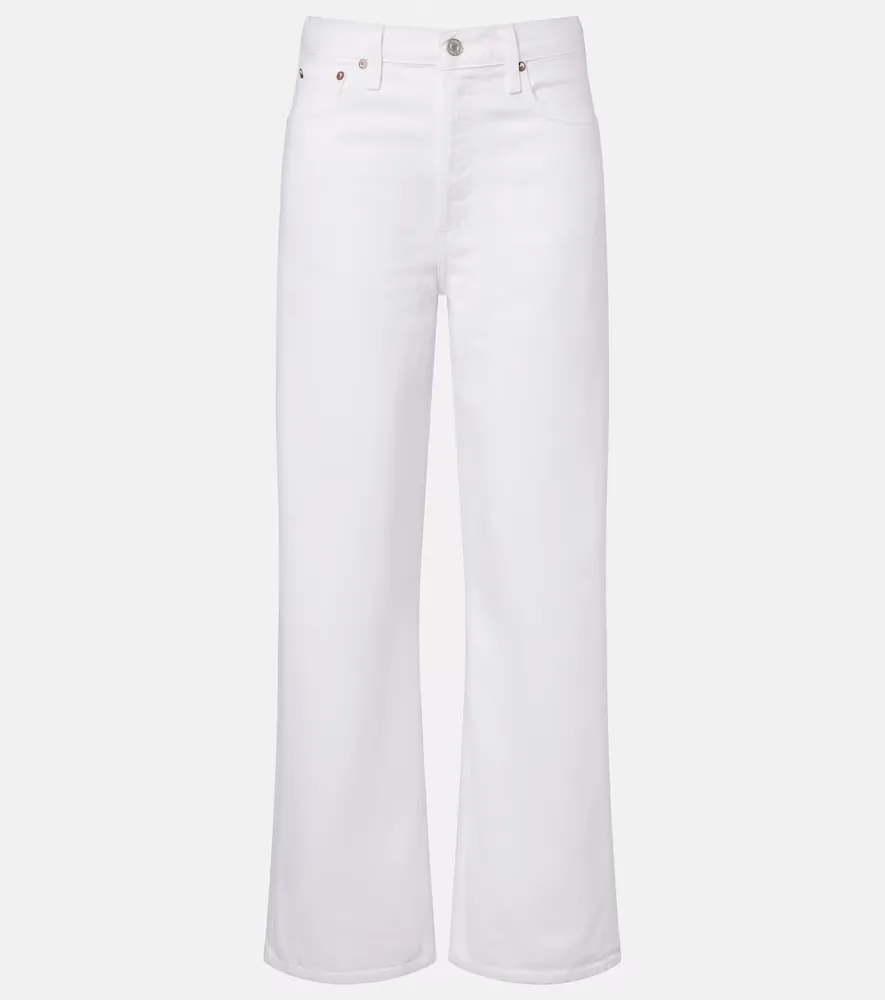 Low Slung Baggy Wide-Leg Jeans