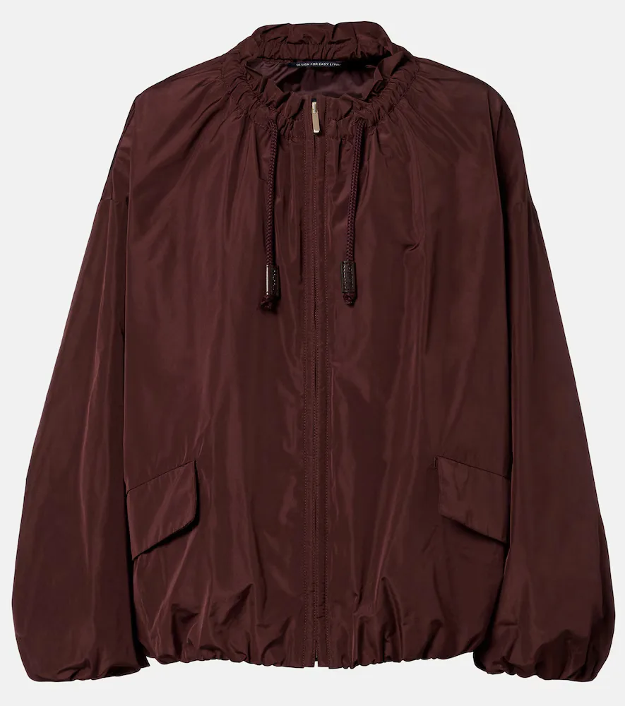 Taffeta Bomber Jacket