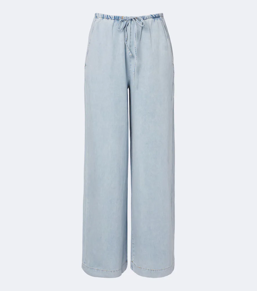 The Offshore Cotton-Blend Wide-Leg Pants