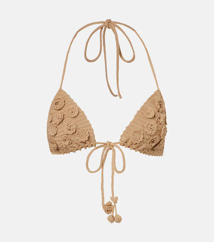 Paula's Ibiza Crochet Cotton Bra Top