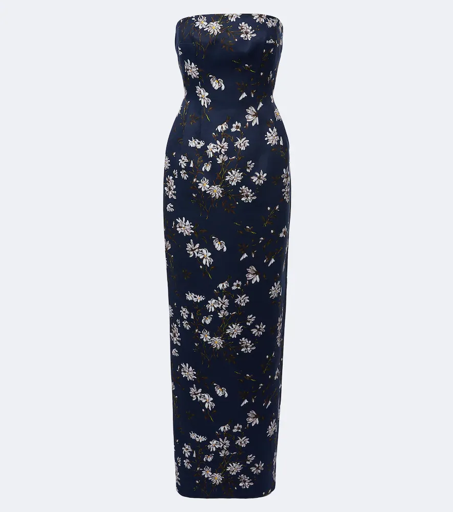 Laelia Floral Bustier Gown
