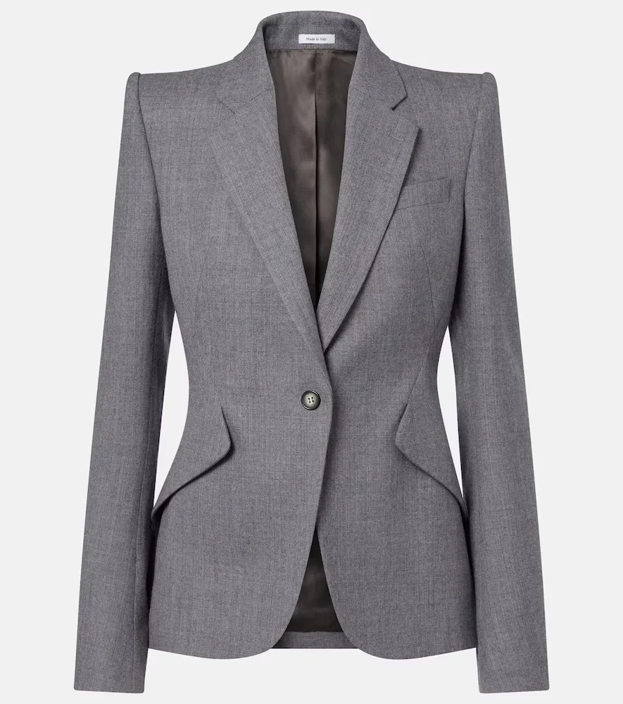 Wool Blazer by McQueen