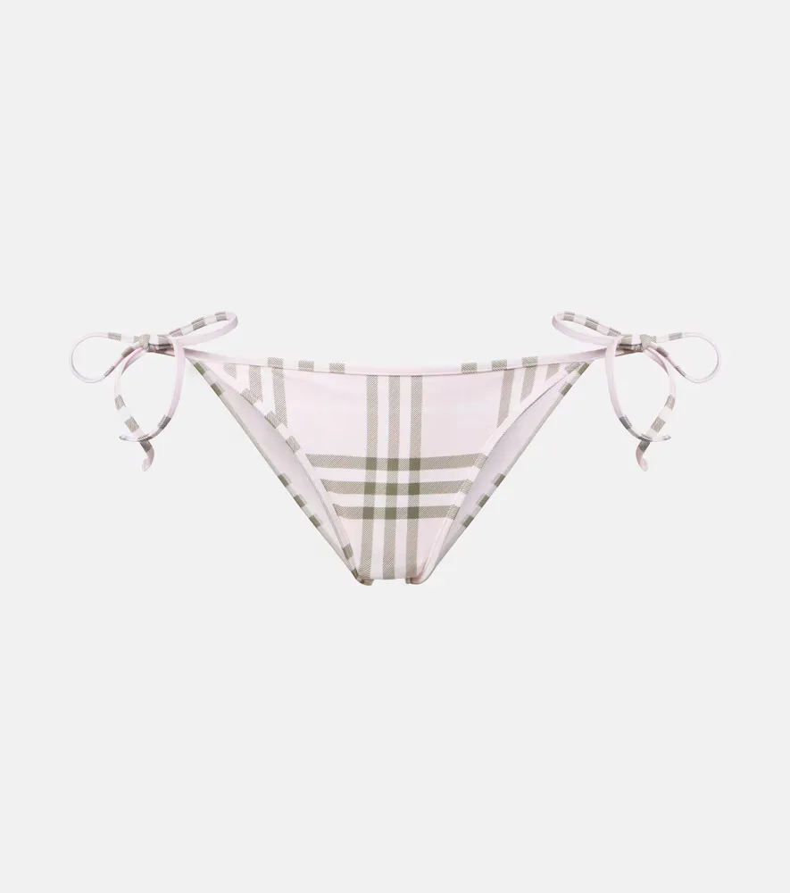 Burberry Check Bikini Bottoms