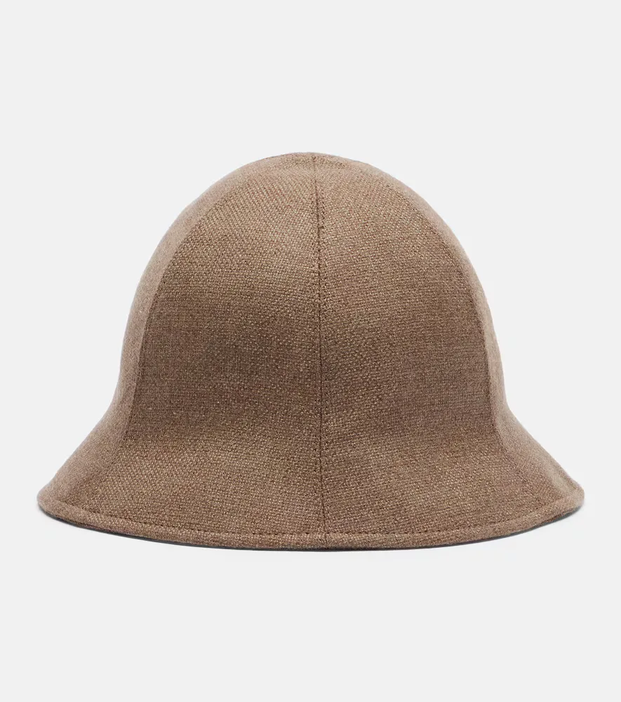 Zaltana Cashmere and Silk Hat by Loro Piana