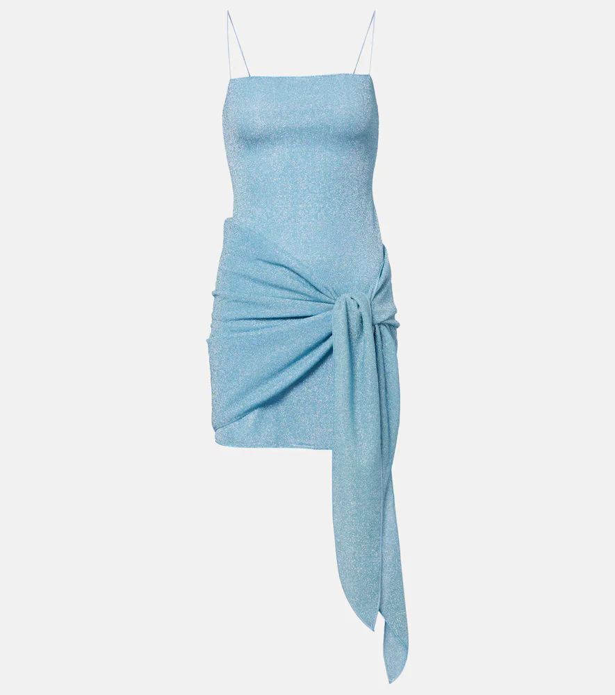 Lumière Gathered Minidress by Oseree