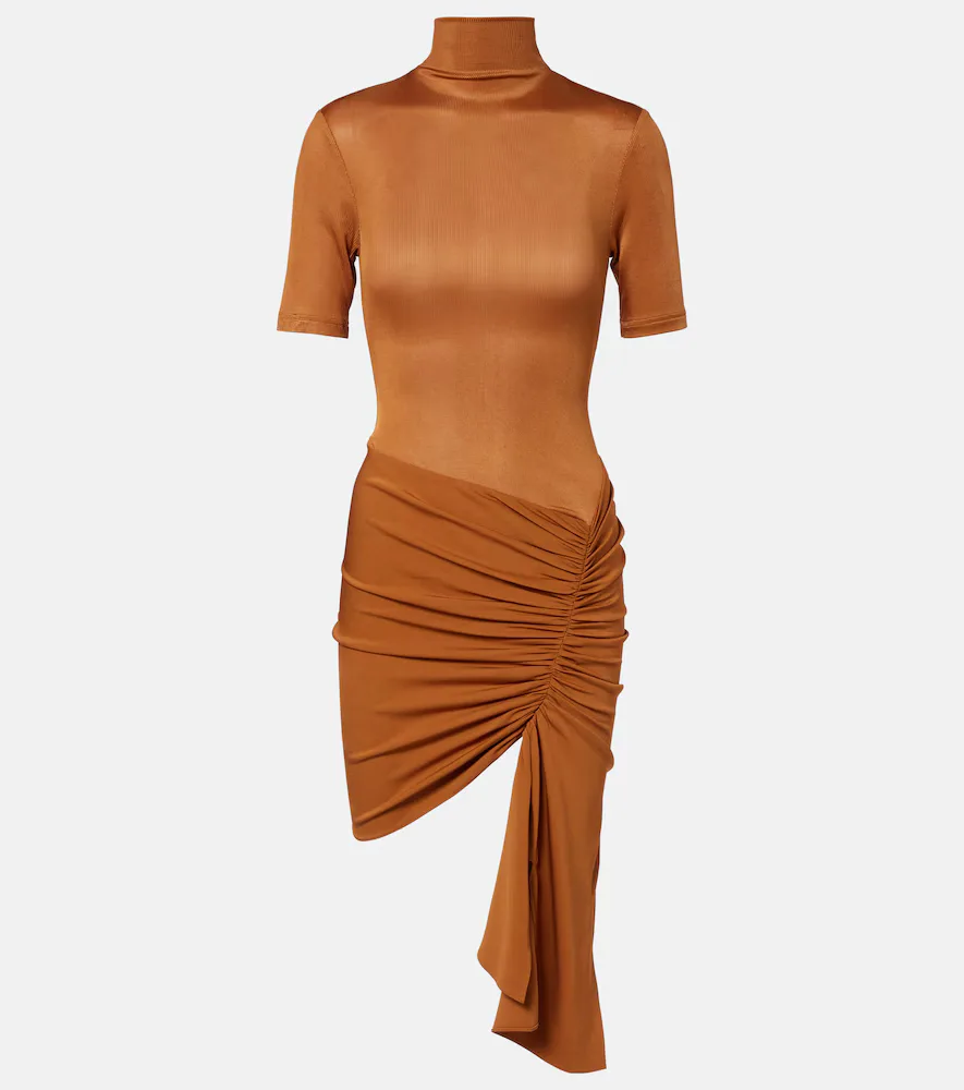 Fusion Ruched Minidress by Christopher Esber