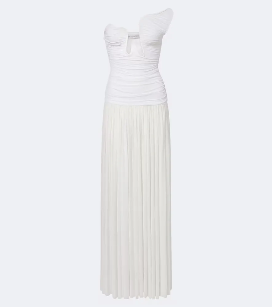 Salacia Ruched Bustier Gown by Christopher Esber