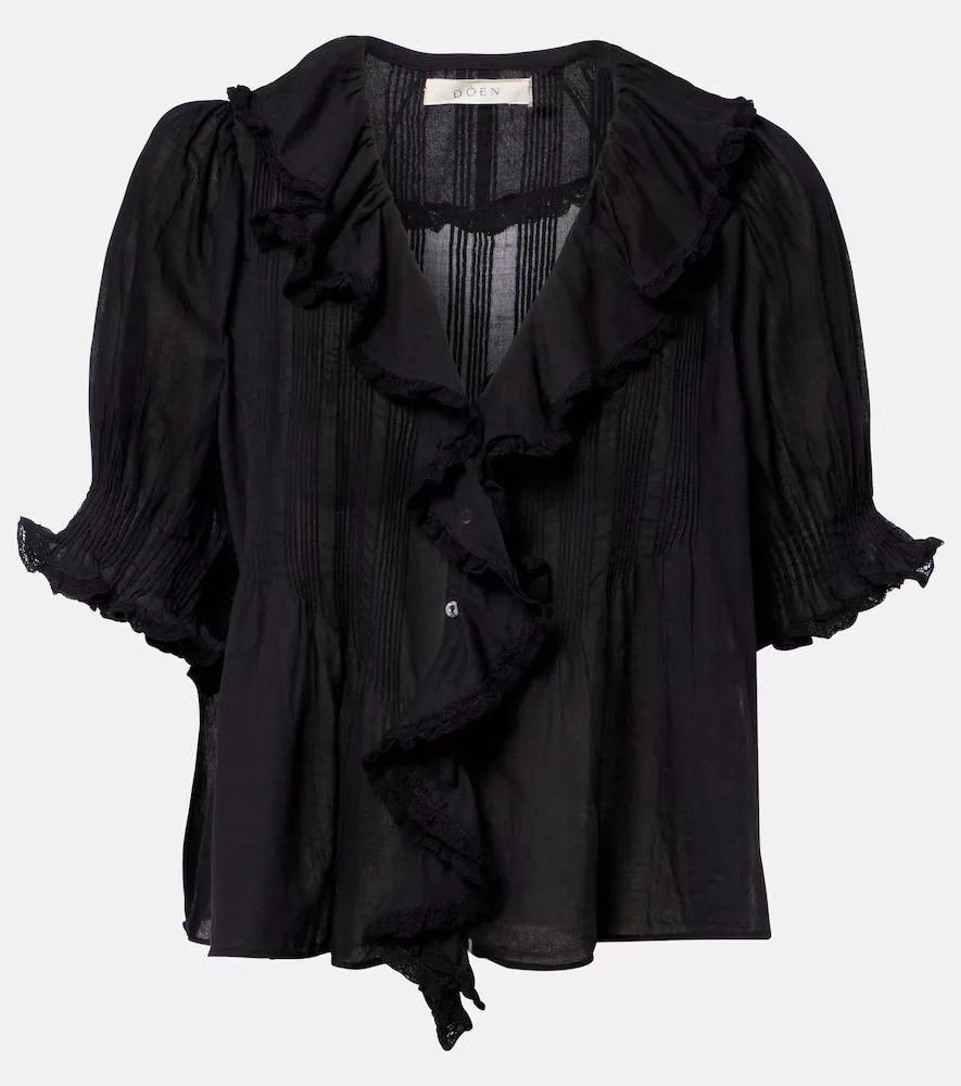 Henri Cotton Voile Top