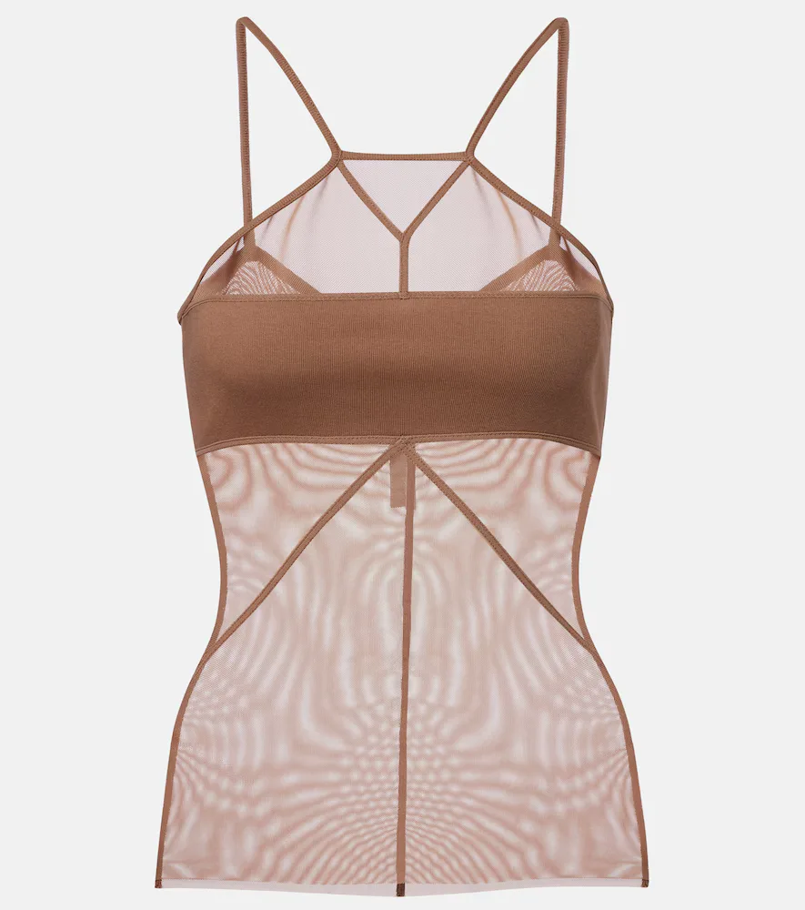 SL Combo Semi-Sheer Top by Rick Owens
