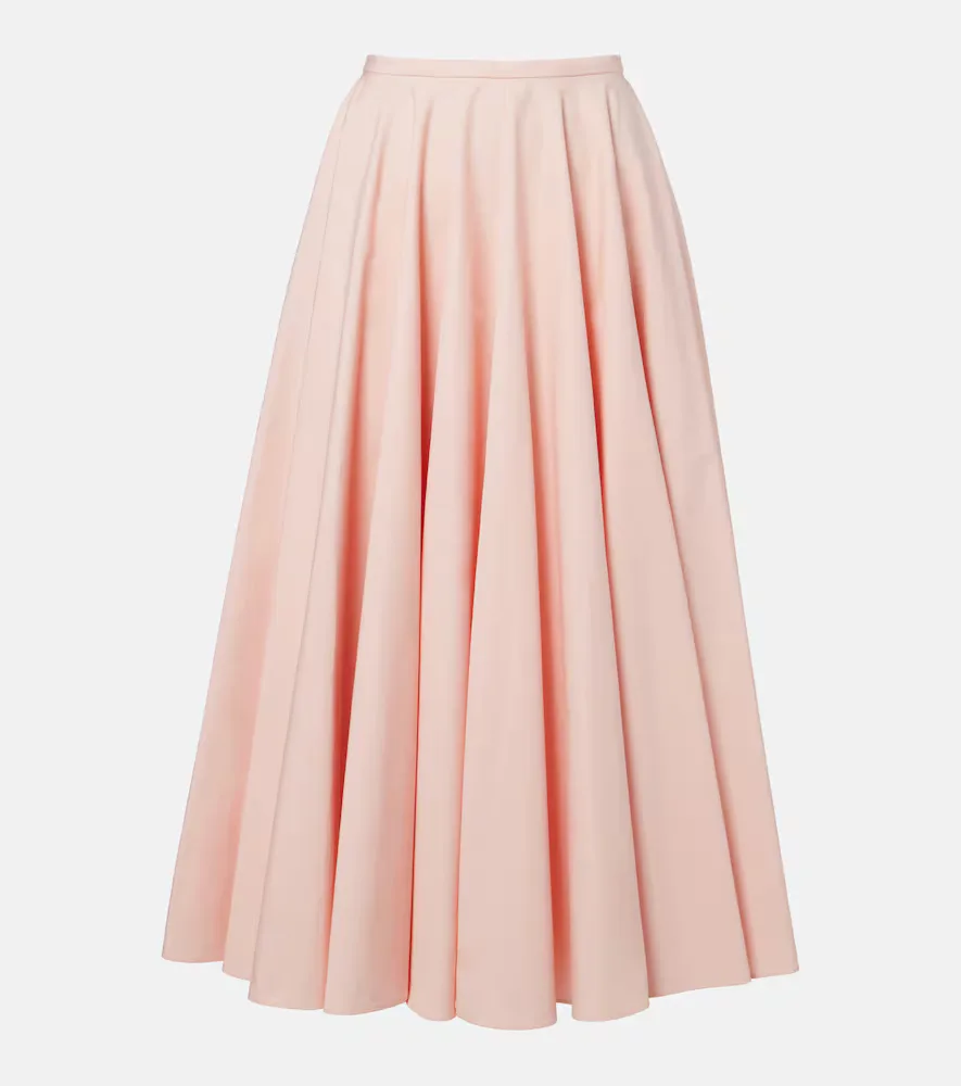 Cotton Midi Skirt by Givenchy