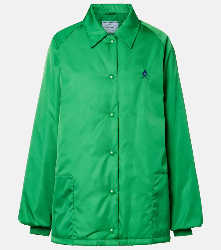 Re-Nylon Oversized Blouson Jacket by Prada