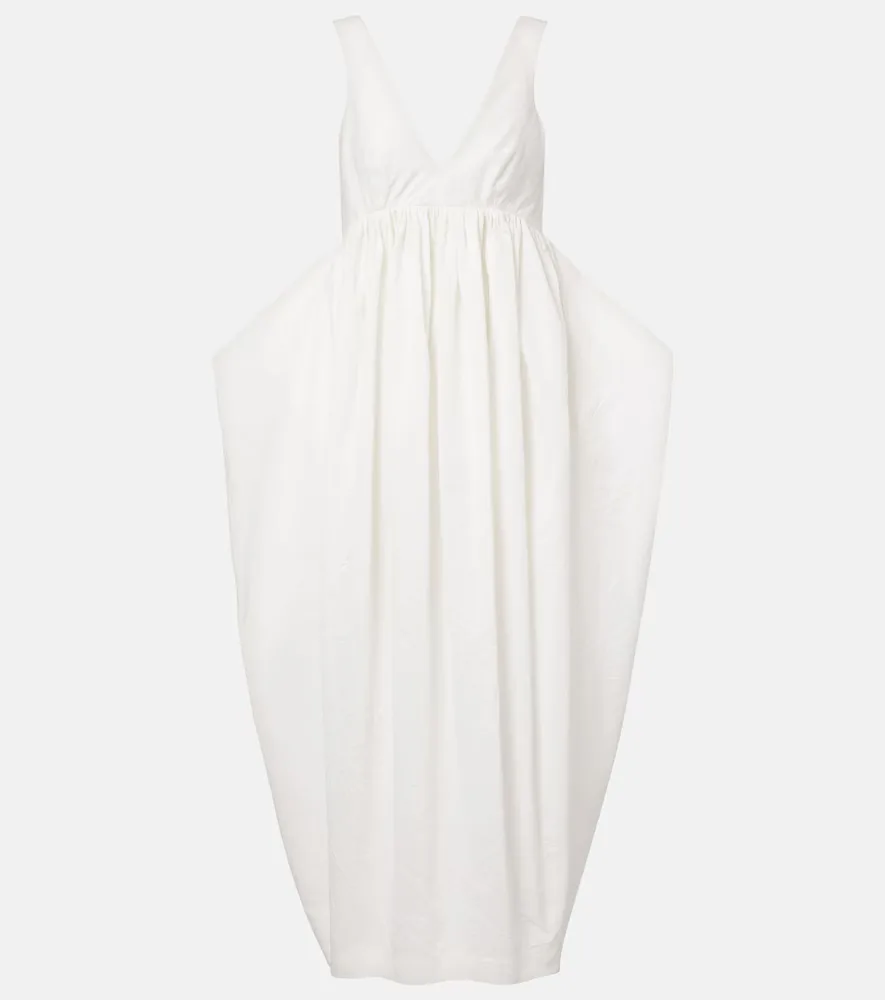 Cotton-Blend Maxi Dress by Rohe