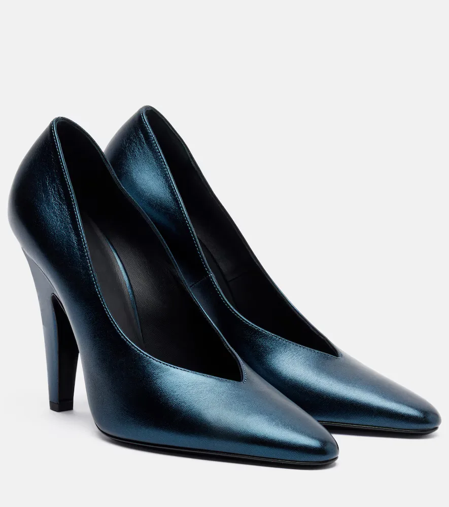Cone Leather Pumps by Alaia