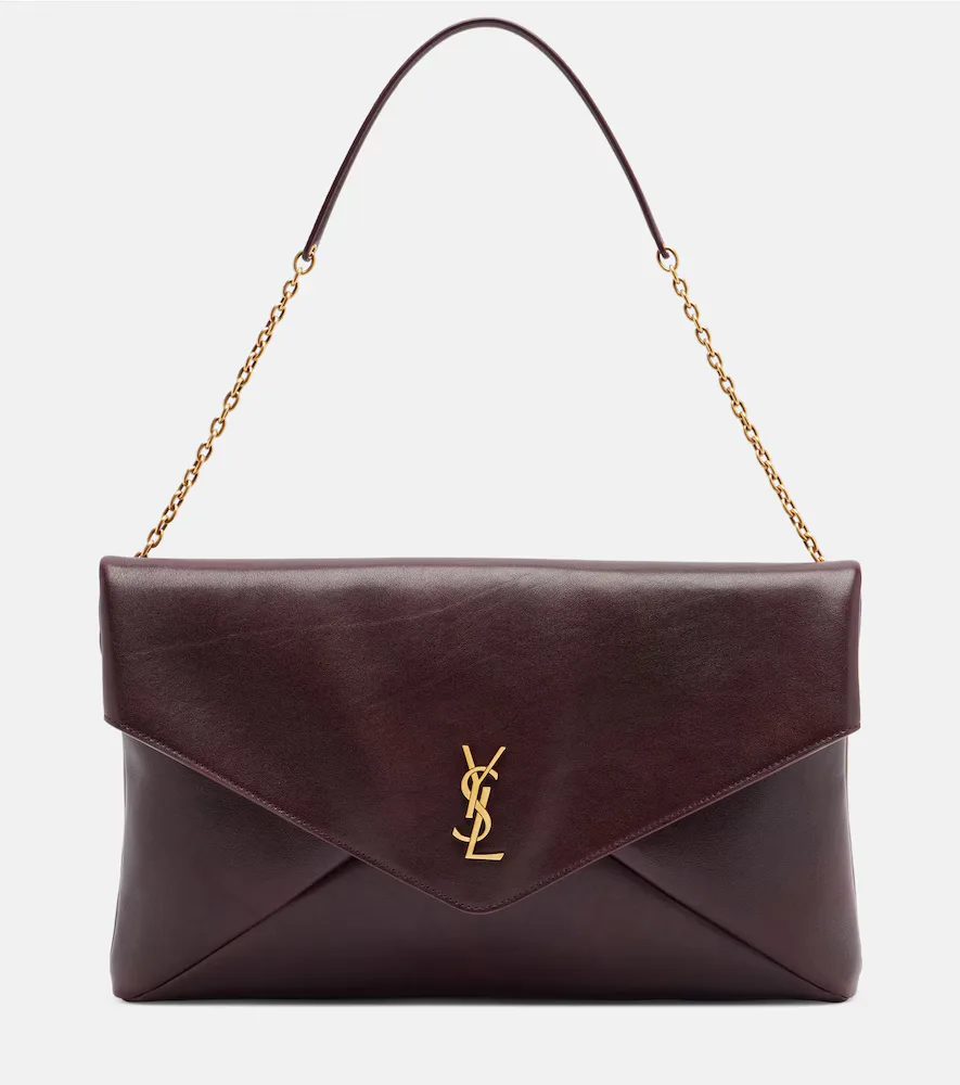 Cassandre XXL Leather Shoulder Bag by Saint Laurent