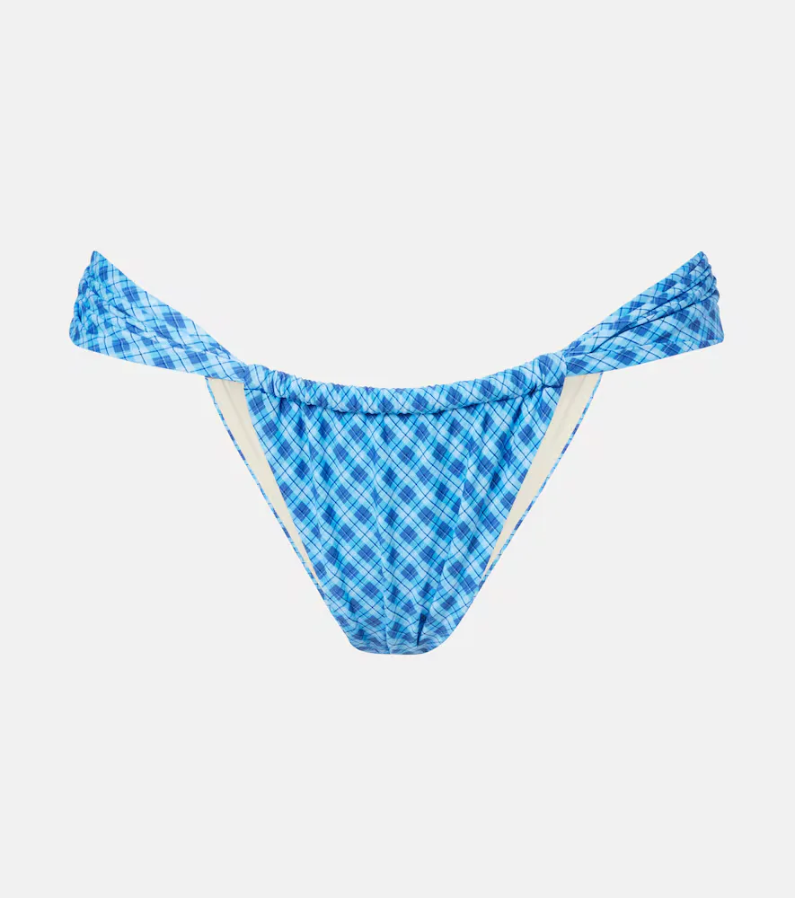 Sandra Plaid Bikini Bottoms by Montce