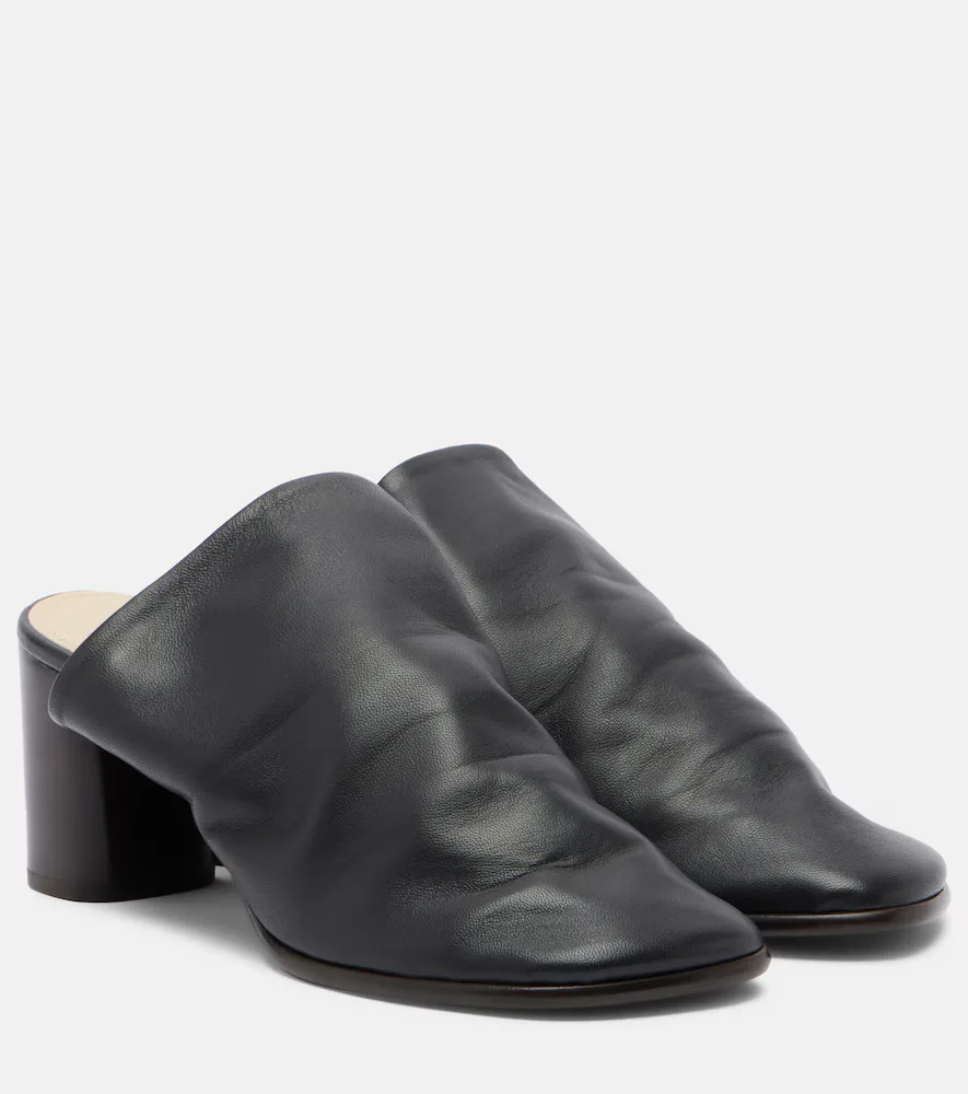 Glove Leather Mules by Lemaire