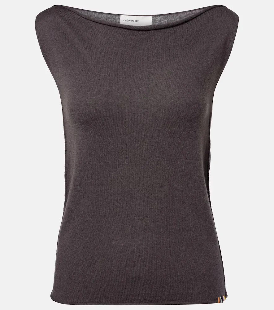 N°469 Breeze Wool and Cashmere Top by Extreme Cashmere