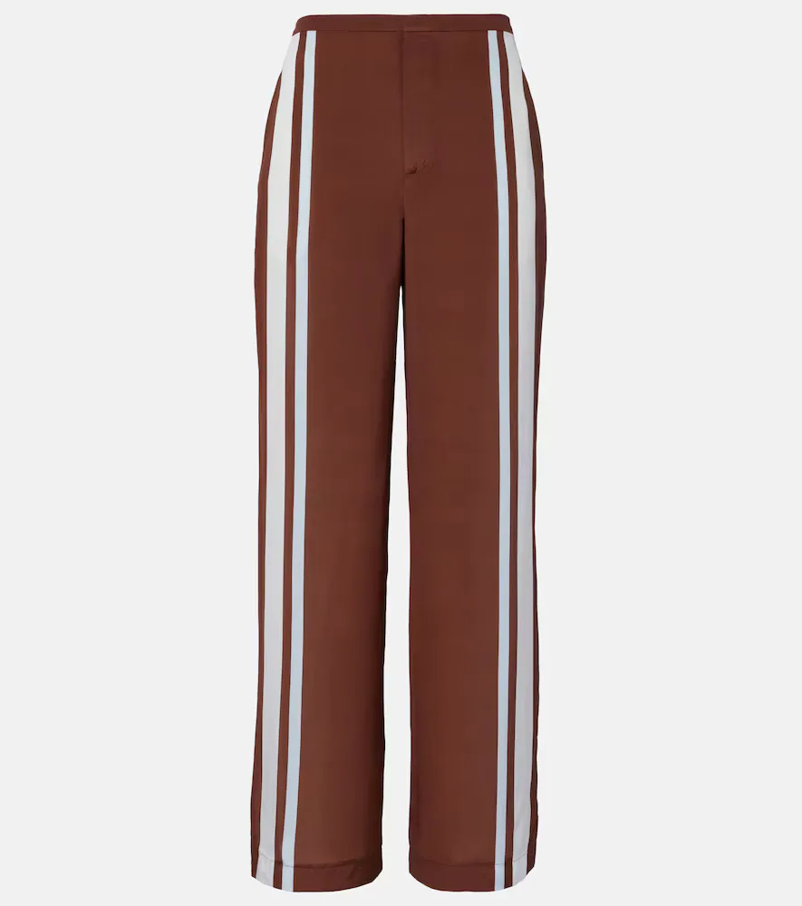 Marais Silk Wide-Leg Pants by SIR