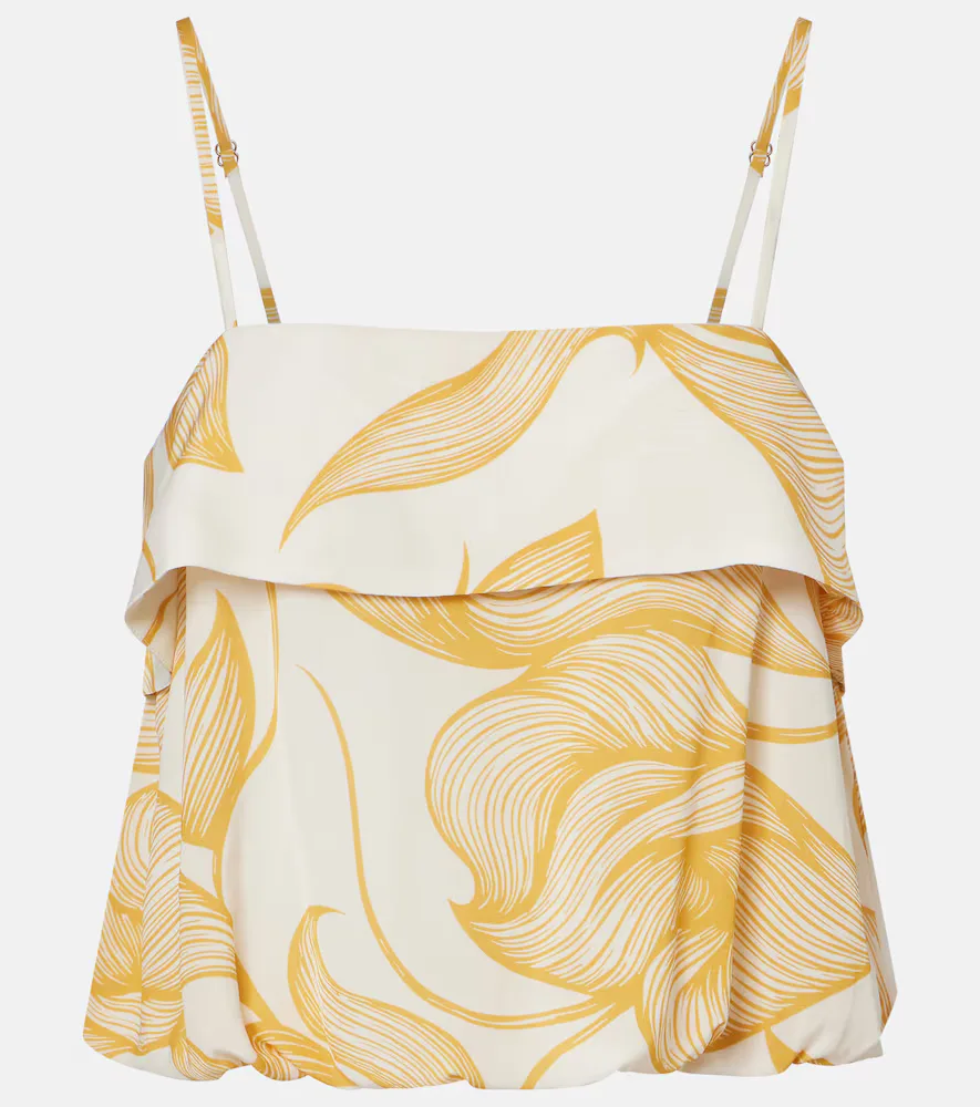 Printed Top by Adriana Degreas