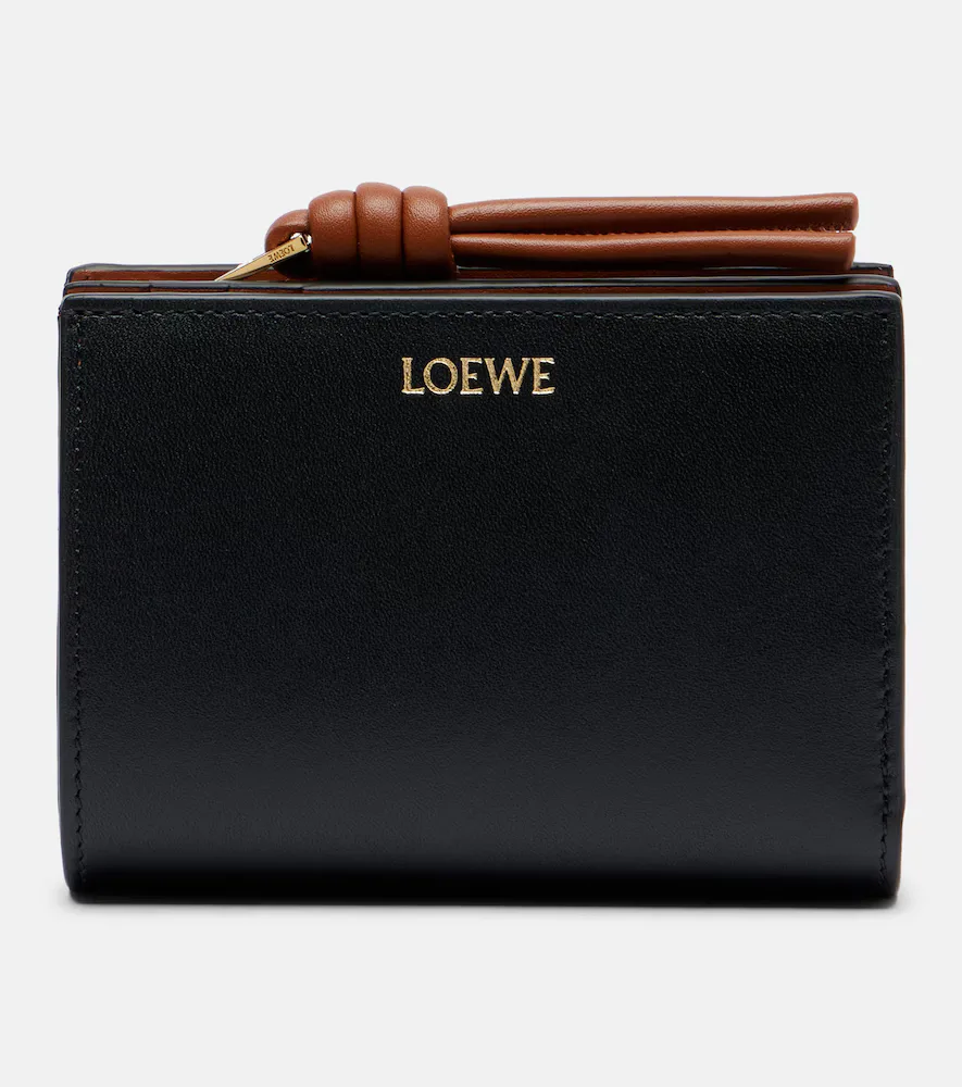 Knot Leather Wallet by Loewe