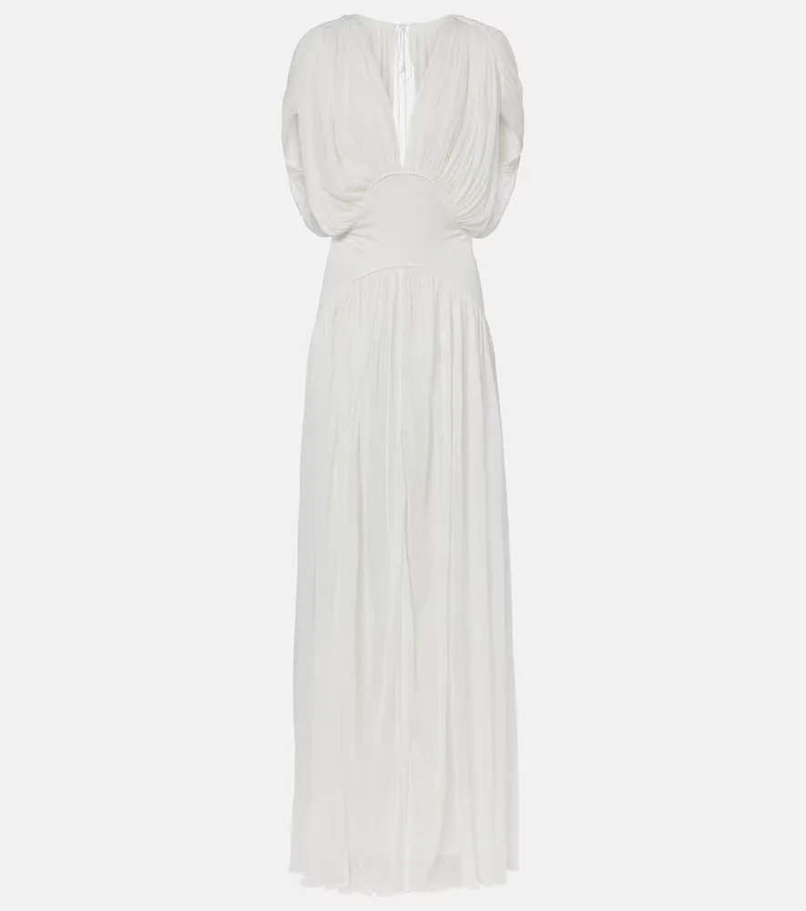 Lyla Draped Jersey Gown by Tove