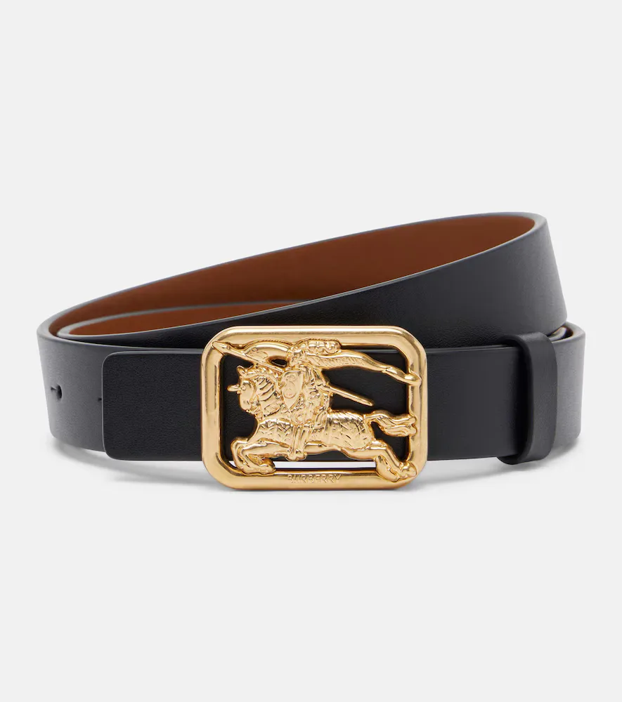 EKD Leather Belt by Burberry