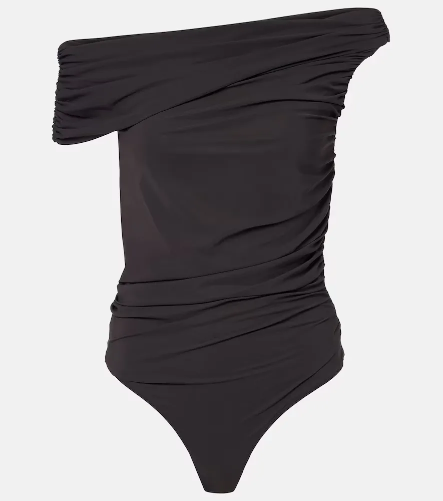 Sherilyn Off-Shoulder Bodysuit by Agolde