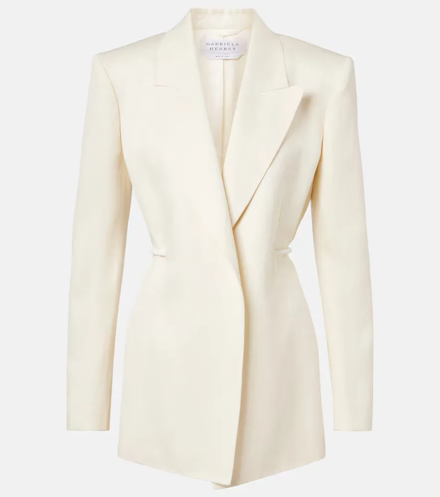 Epona Linen Blazer by Gabriela Hearst