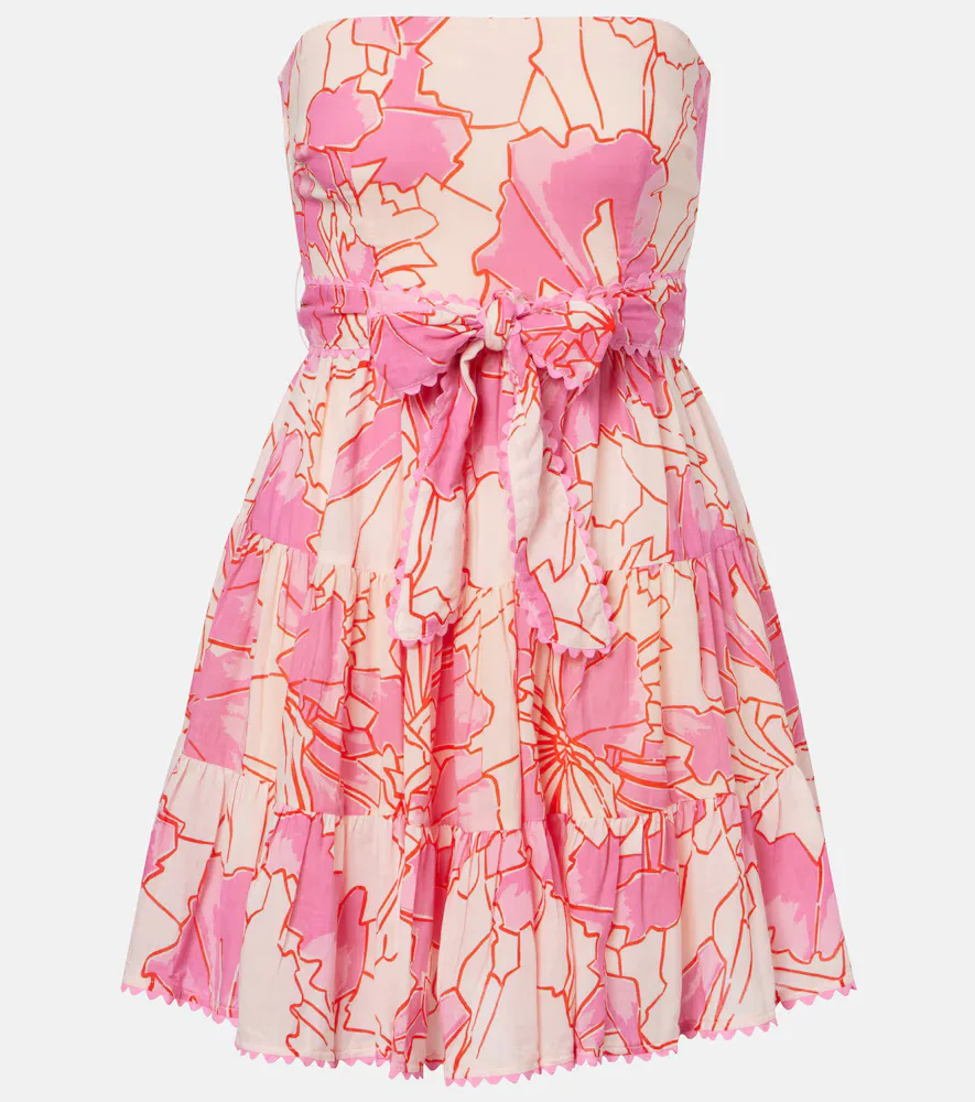Christine Printed Cotton Minidress by Poupette St Barth
