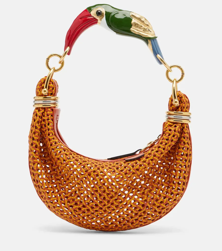 Bracelet Small Woven Leather Shoulder Bag by Chloe