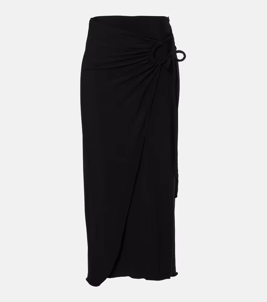 Jersey Wrap Skirt