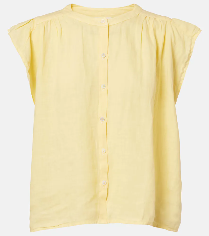 Janey Linen Shirt by Velvet