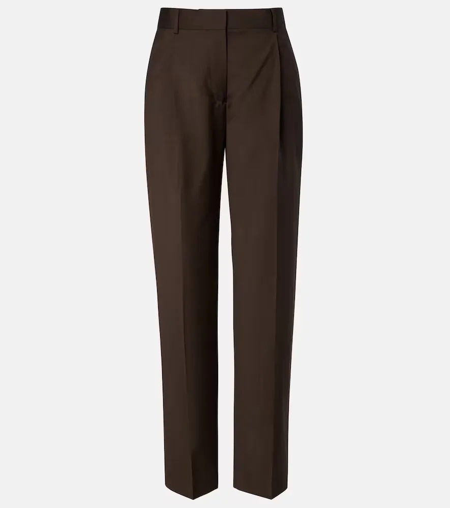 Pleated Wide-Leg Pants by Toteme