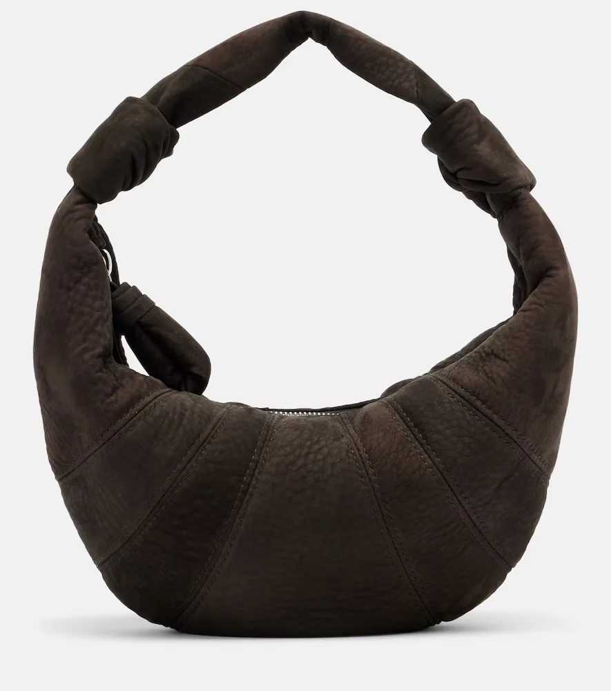 Fortune Croissant Mini Leather Top-Handle Bag by Lemaire