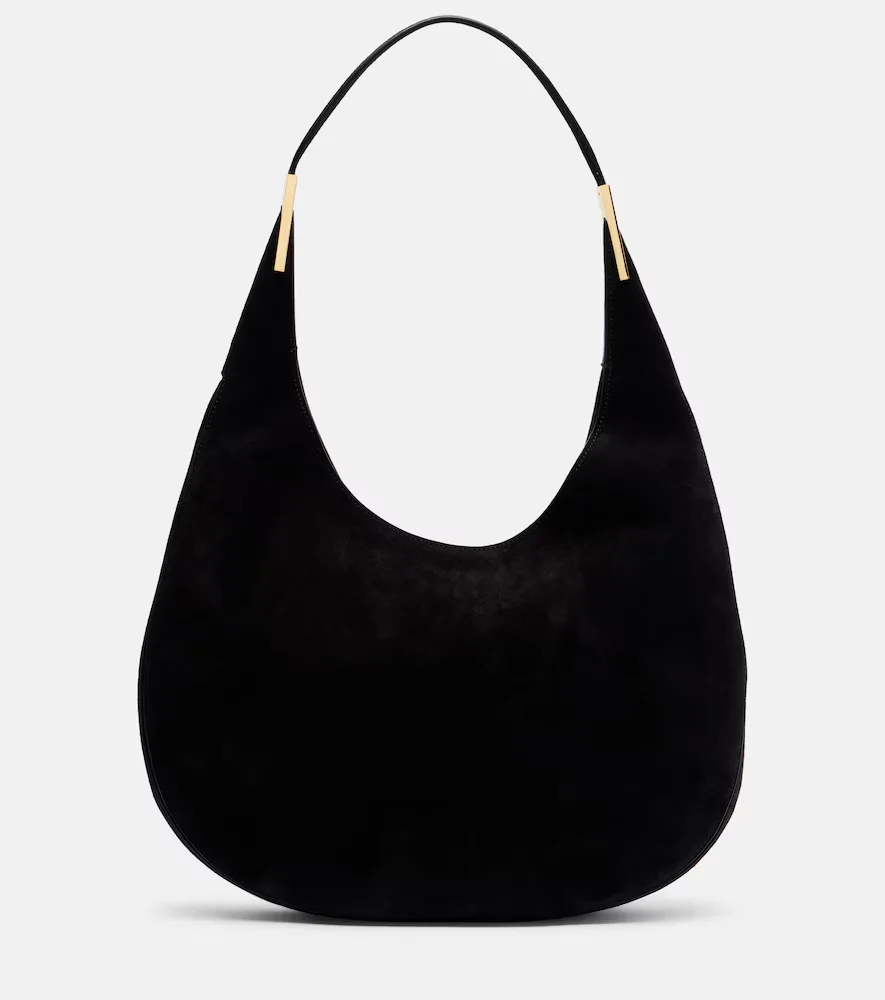 Florence Large Suede Shoulder Bag