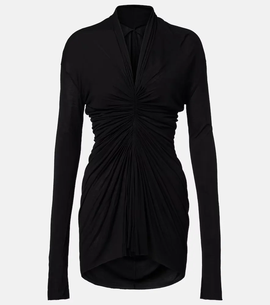 Gathered Minidress by Rick Owens