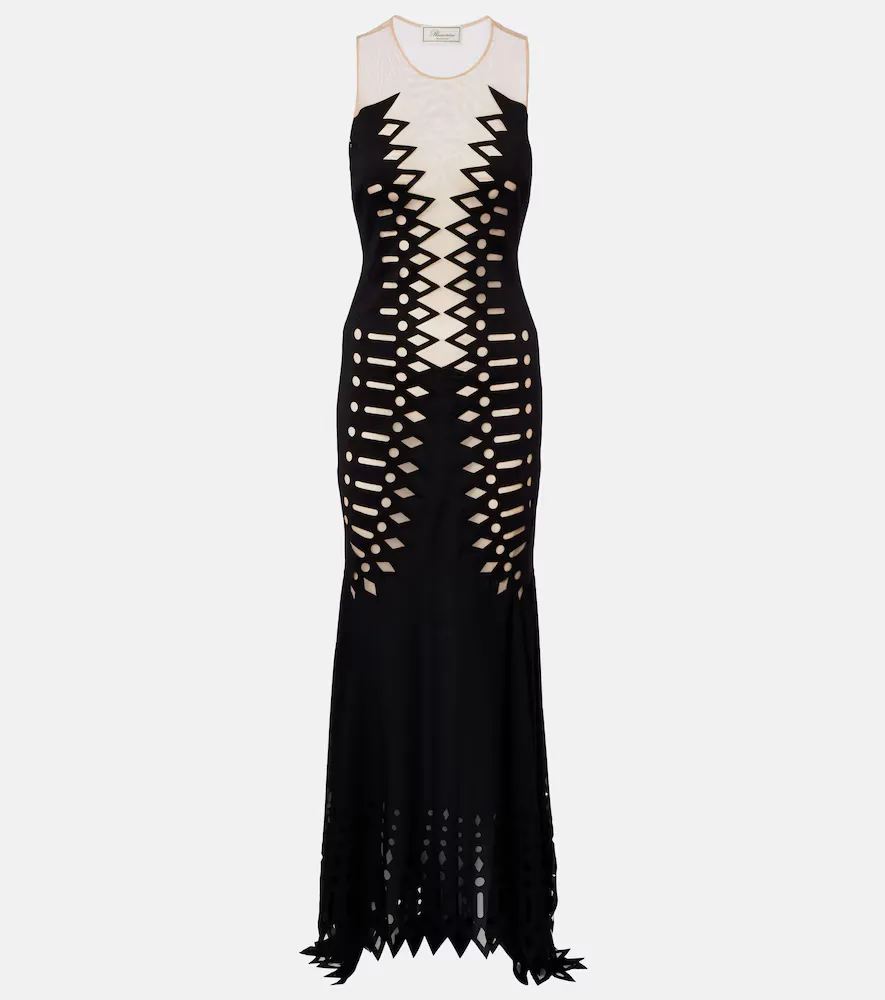 Mesh Gown by Blumarine