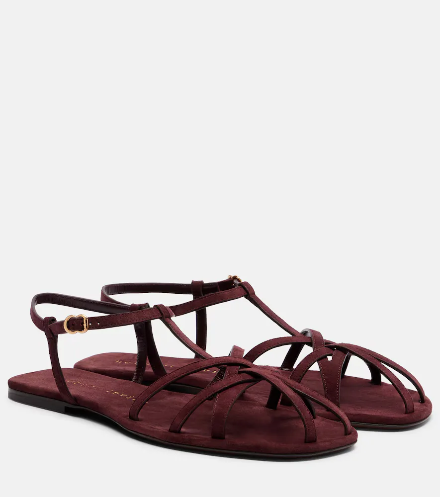 The Catch Suede Sandals by Herbert Levine