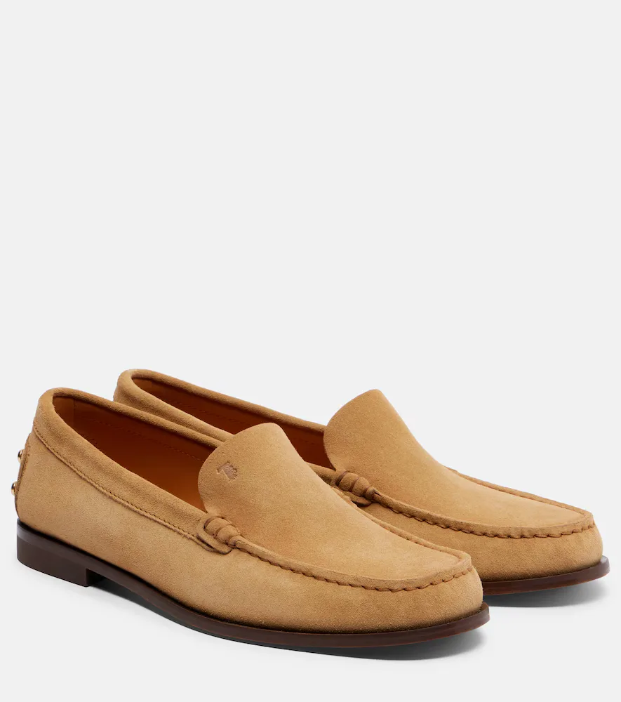 Suede Loafers