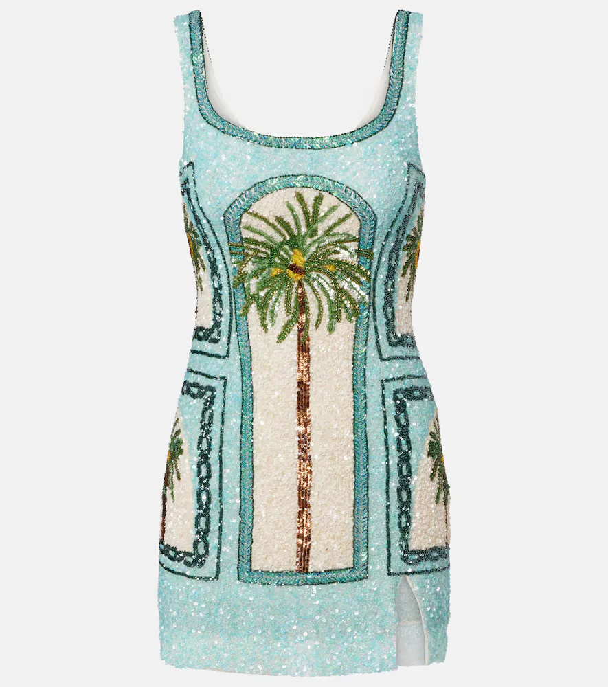 Palm Jumeirah Embellished Minidress